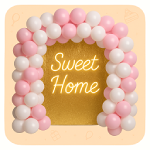 House warming ballon decorations